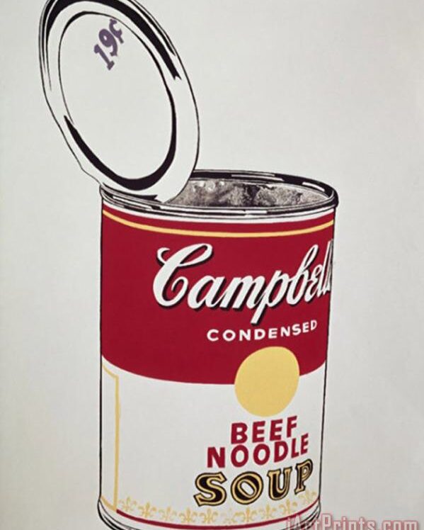 Soup cans. Уорхол суп Кэмпбелл оригинал. Энди Уорхол банки с супом Кэмпбелл. Банка супа. Банка супа Кэмпбелл.