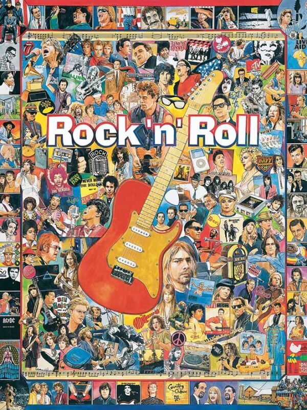 409 Rock and Roll Collage