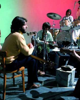 The Beatles Twickenham Film Studios Jan-7-1969