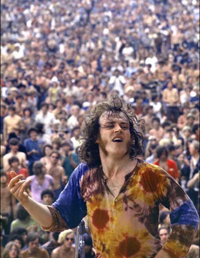 Joe Cocker Woodstock Festival 1969 NY