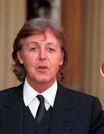 Paul McCartney Knighthood 1997