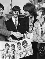 Beatles Sgt Pepper launch party 1967