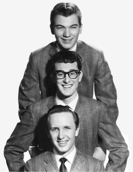Buddy Holly The Crickets publicity portrait