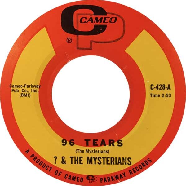 96 Tears by (Question mark) and the Mysterians US vinyl