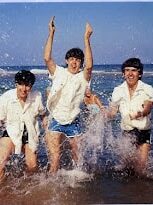 Beatles Fab Four Swimming Summer Miami Photos Picture Lennon McCartney