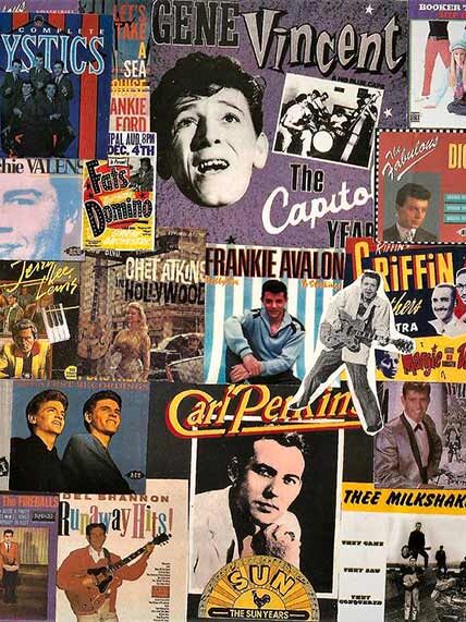 oldies pop rock collage doug siegel