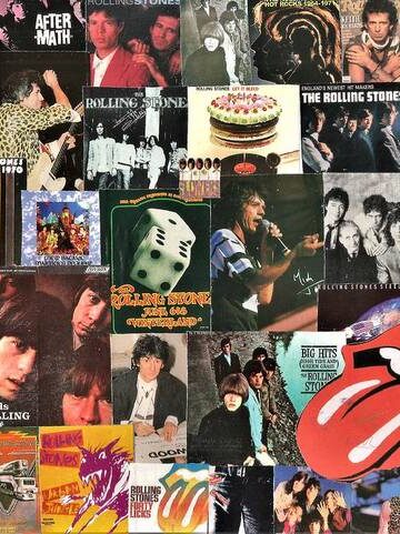 rolling stones collage 4 doug siegel