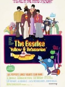 Beatles Yellow Submarine movie poster