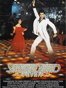 Saturday night fever movie poster