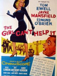 The girl can't help it poster