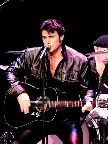 Chris MacDonalds Memories of Elvis Rockin Birthday Bash Live Black Leather