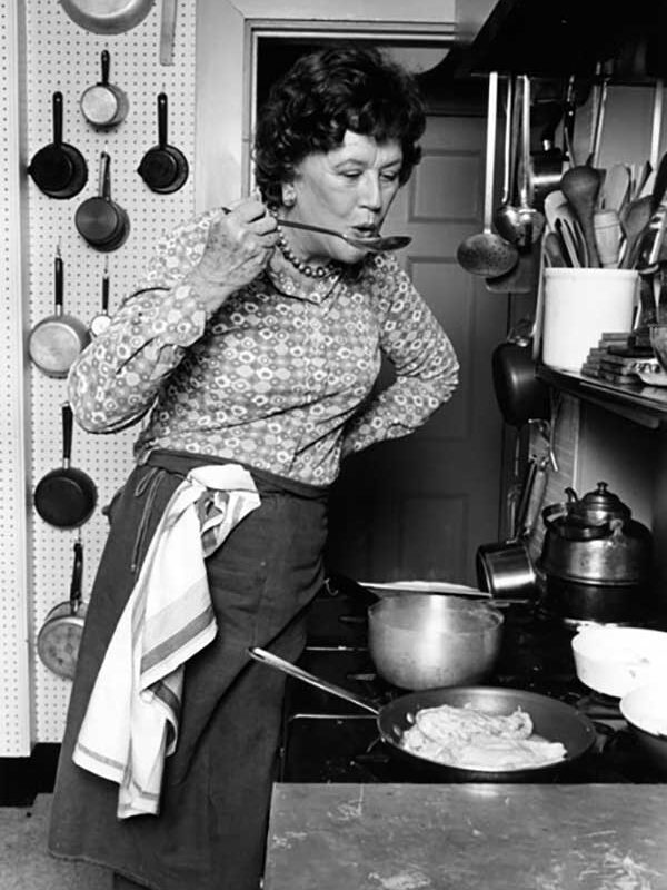 Julia Child portrait by ©Lynn Gilbert, 1978