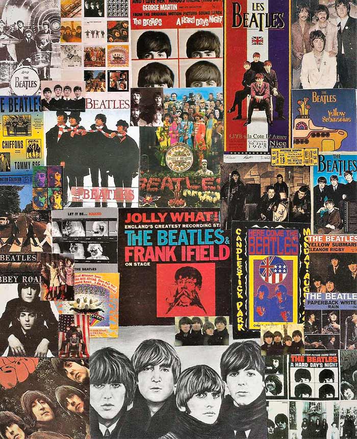 Beatles collage 3 Doug Siegel