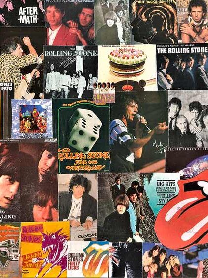 Rolling Stones lp collage 4 Doug Siegel