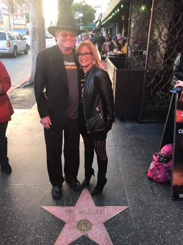 Jodi Ritzen and Micky Dolenz