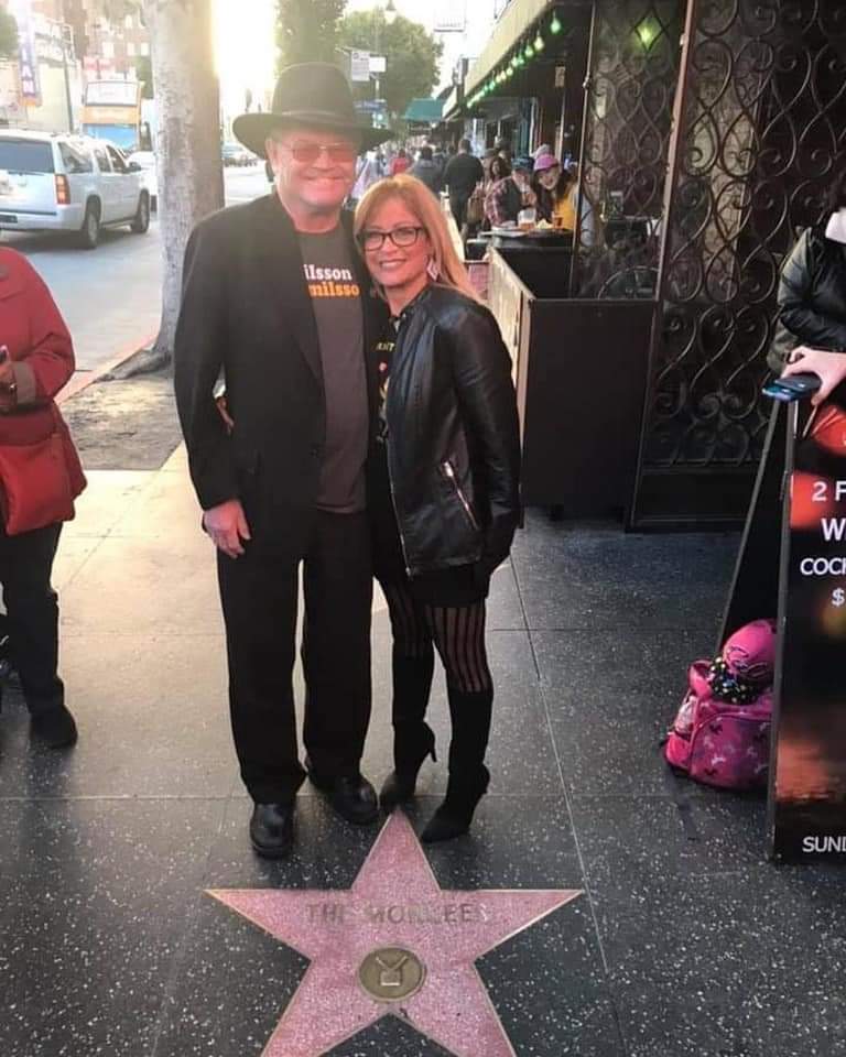 Jodi Ritzen and Micky Dolenz