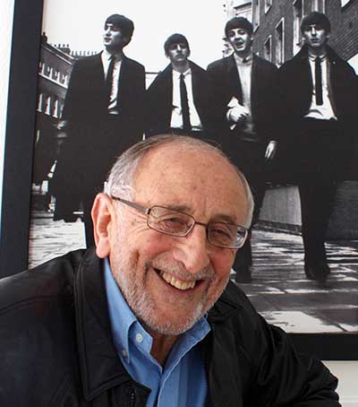 Ivor Davis and Beatles poster