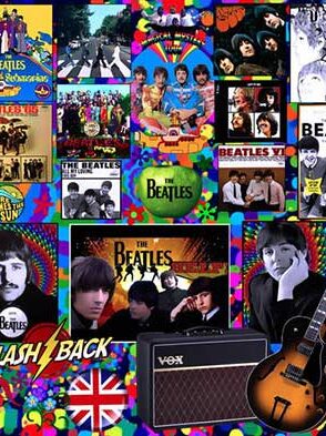 the beatles collage by roger dale by musicman55