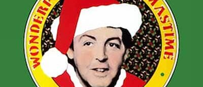 Wonderful Christmas time Paul - McCartney (single cover art)