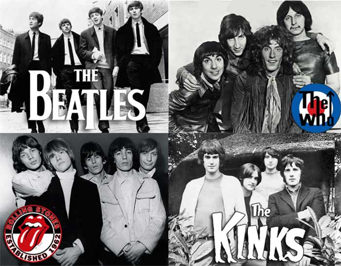 British Invasion The Beatles
