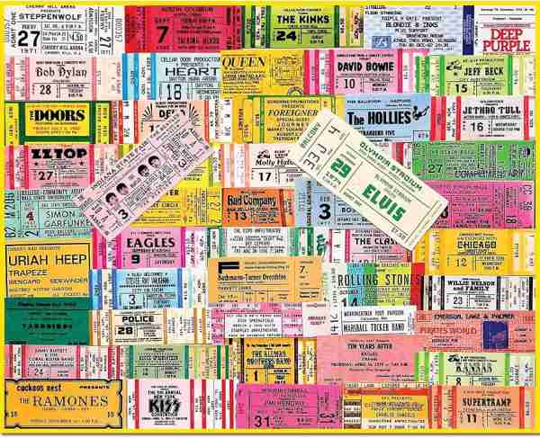 The Rock concert tickets