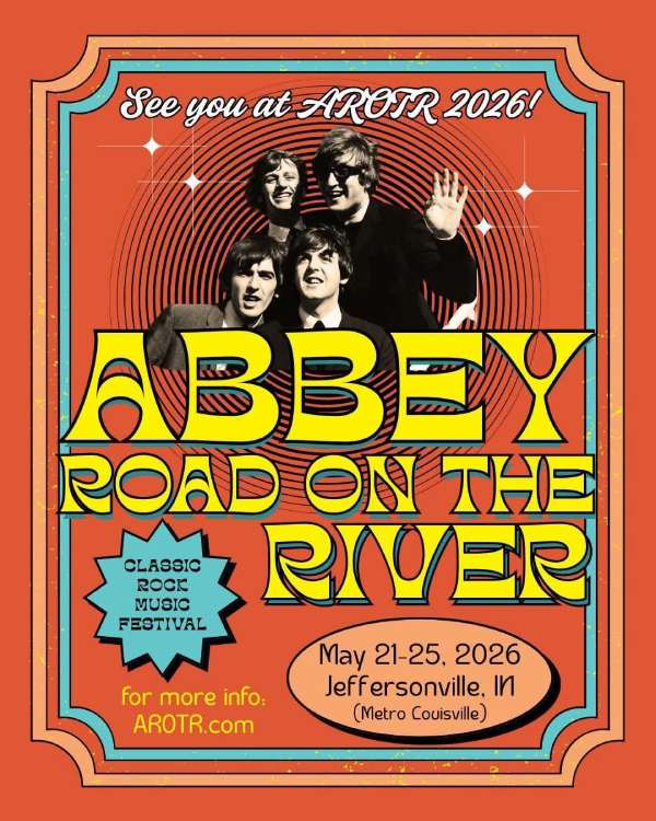 Abbey road on the river: May 21st–25th, 2026